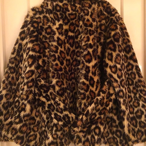 Vintage Leopard Print Coat - Picture 2 of 3